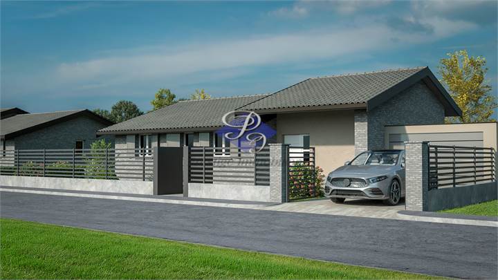 Ville nuove su unico piano con possibilità piscina